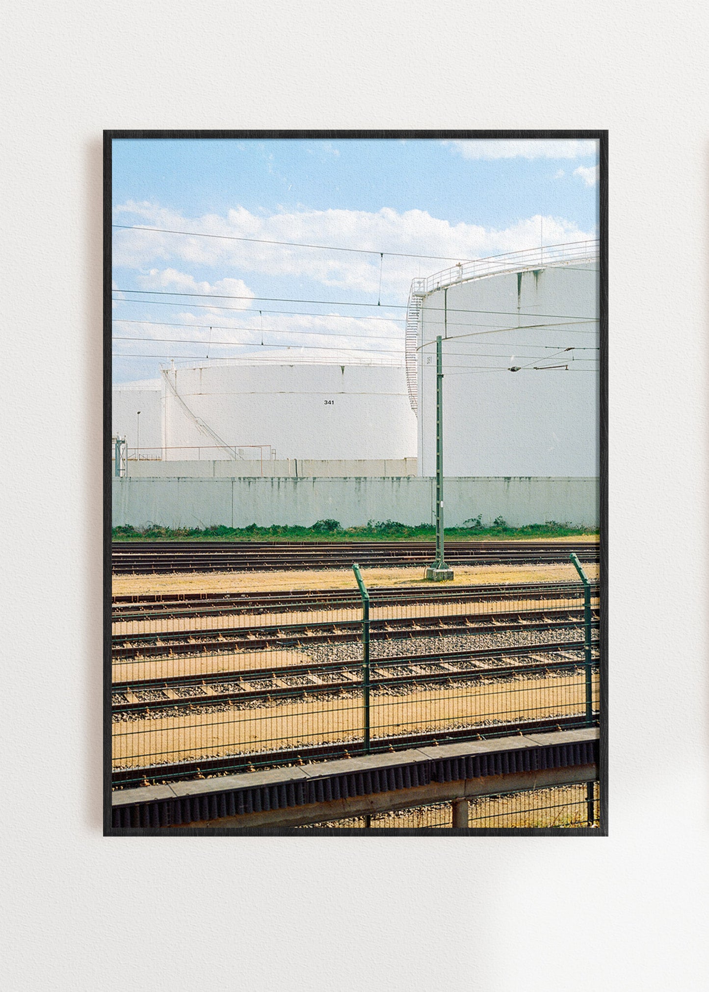 Gerahmter Kunstdruck "Industrielle Sachlichkeit"