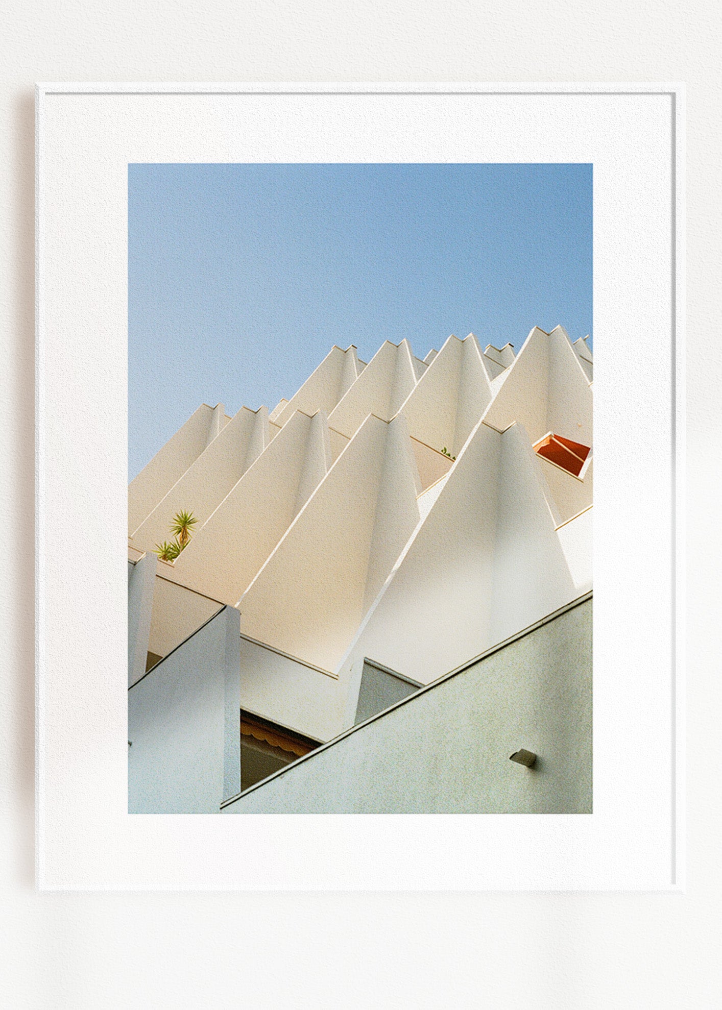 Gerahmter Kunstdruck "La Grande Motte 2"