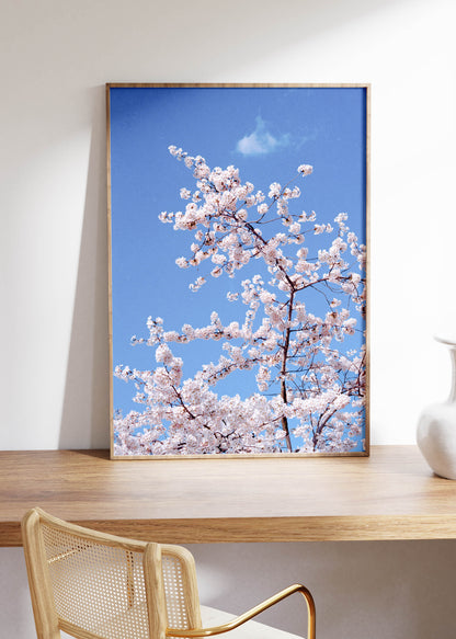 Gerahmter Kunstdruck "Blüte"
