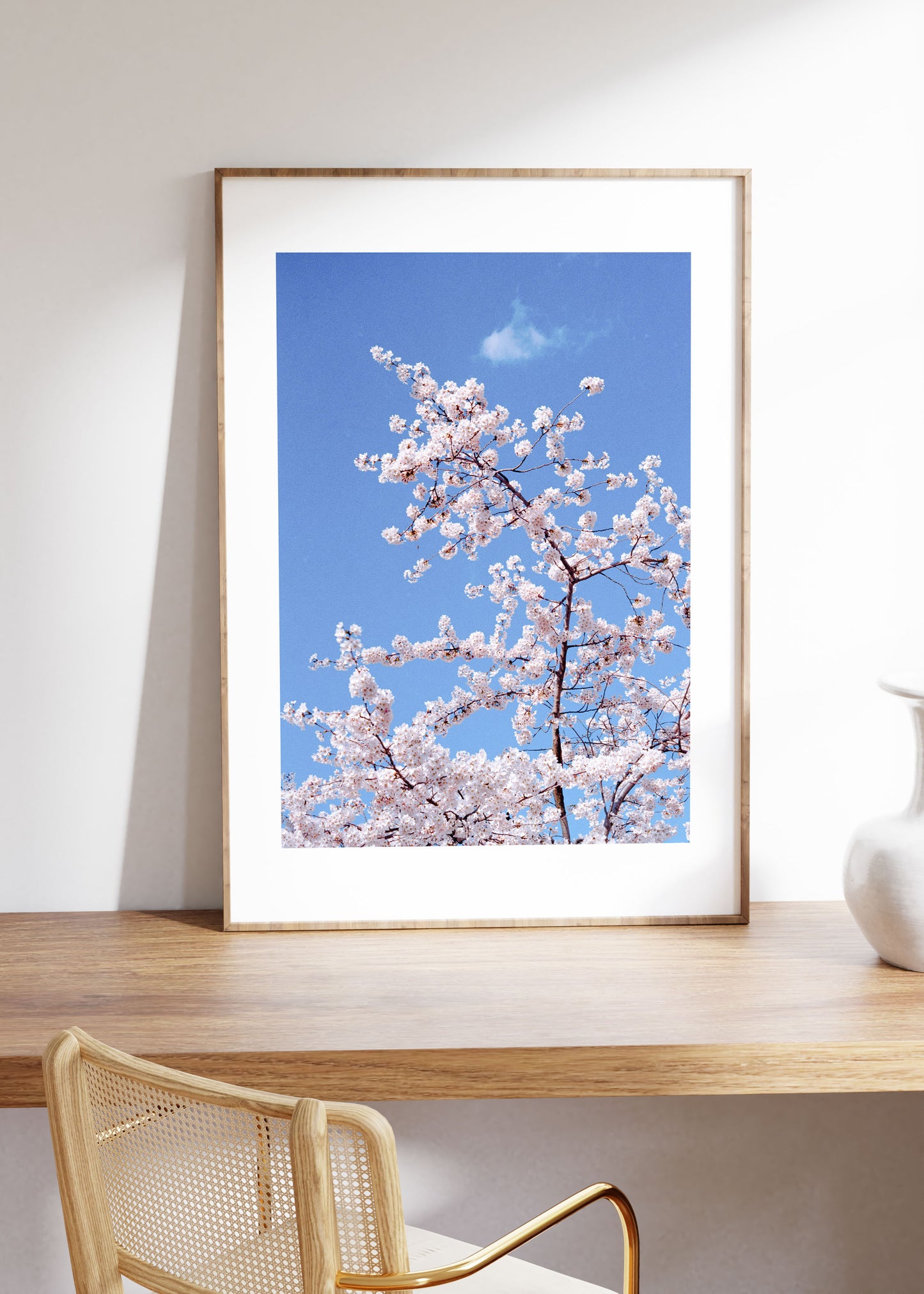 Gerahmter Kunstdruck "Blüte"