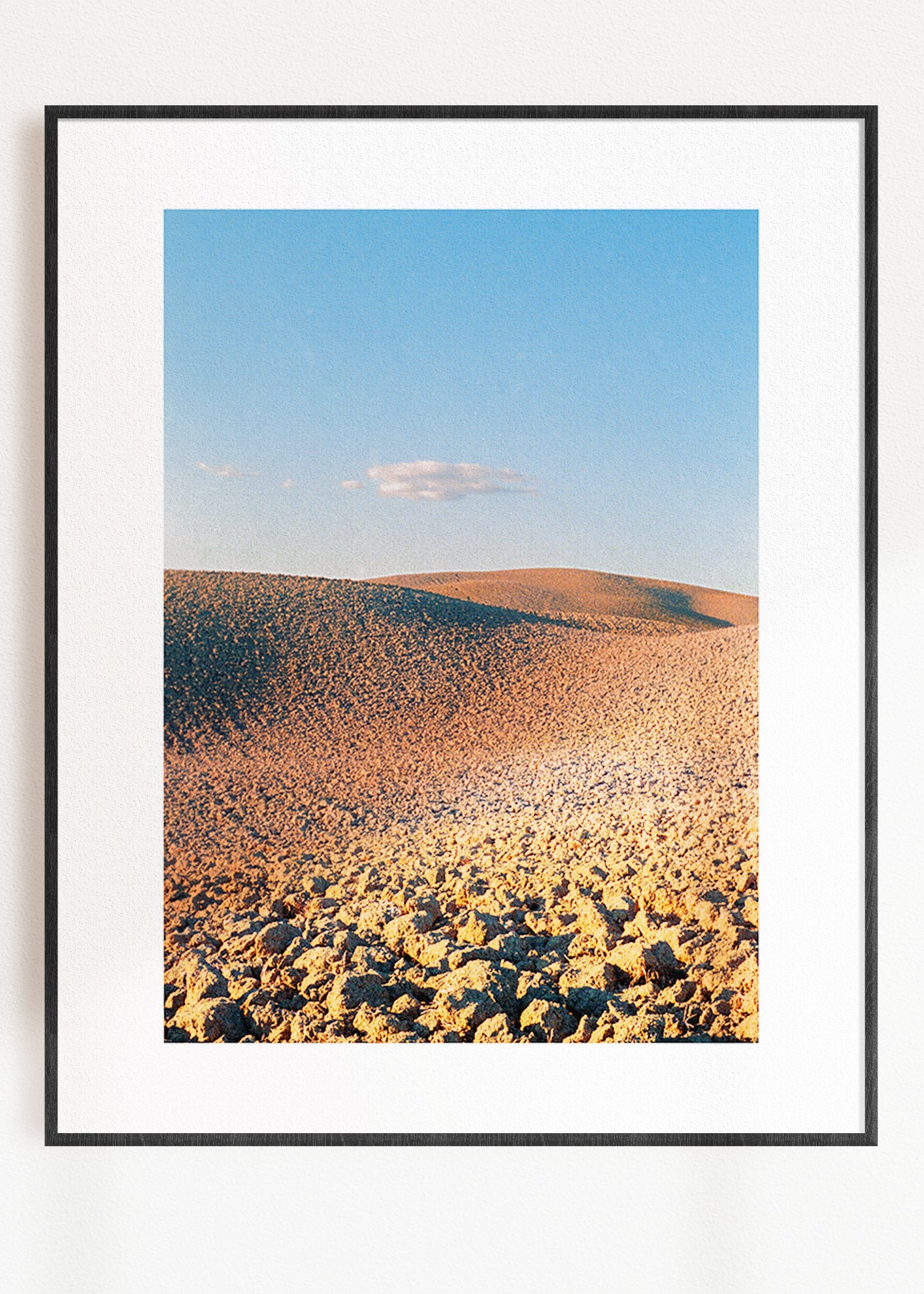 Gerahmter Kunstdruck "Crete Senesi"