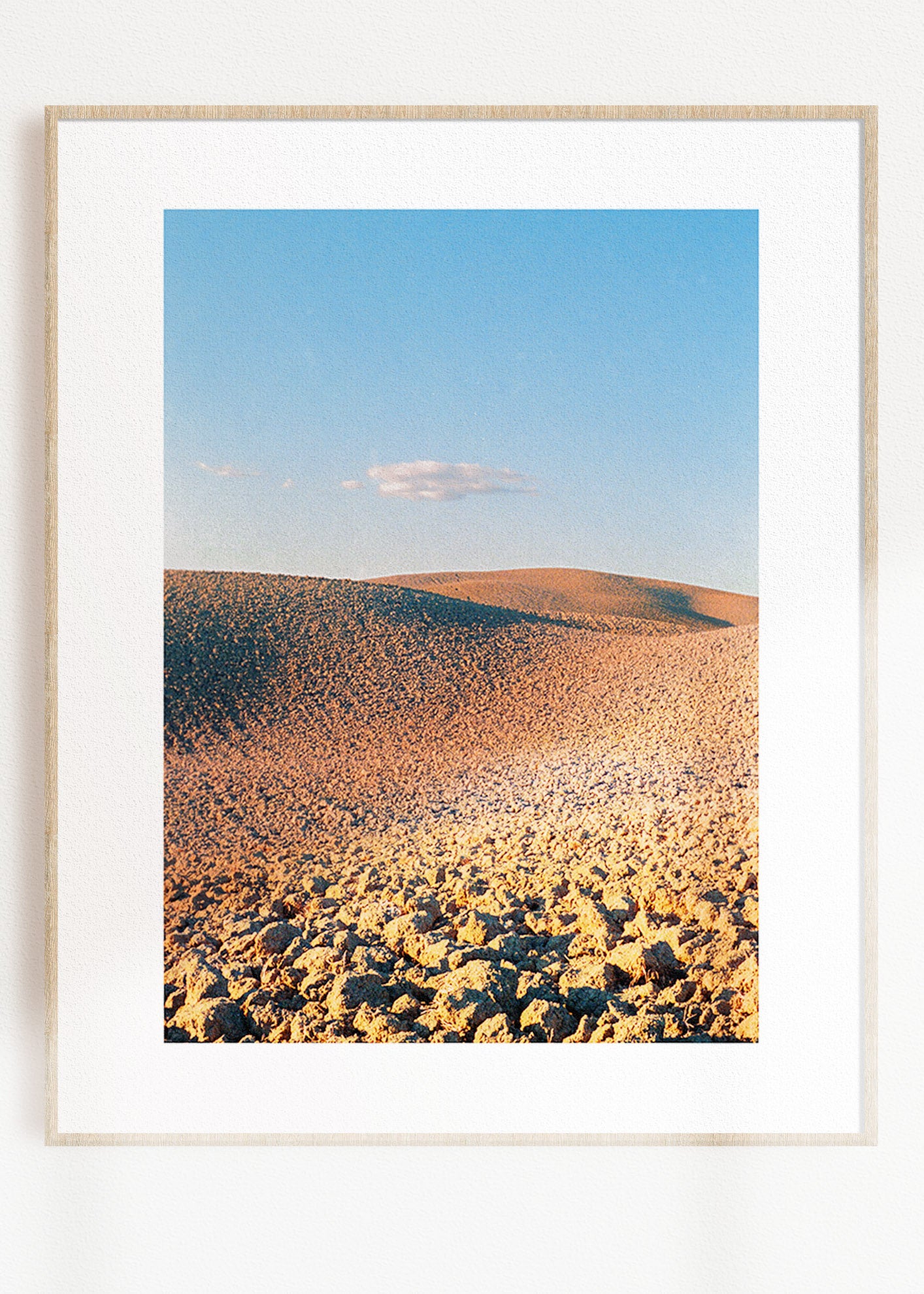 Gerahmter Kunstdruck "Crete Senesi"