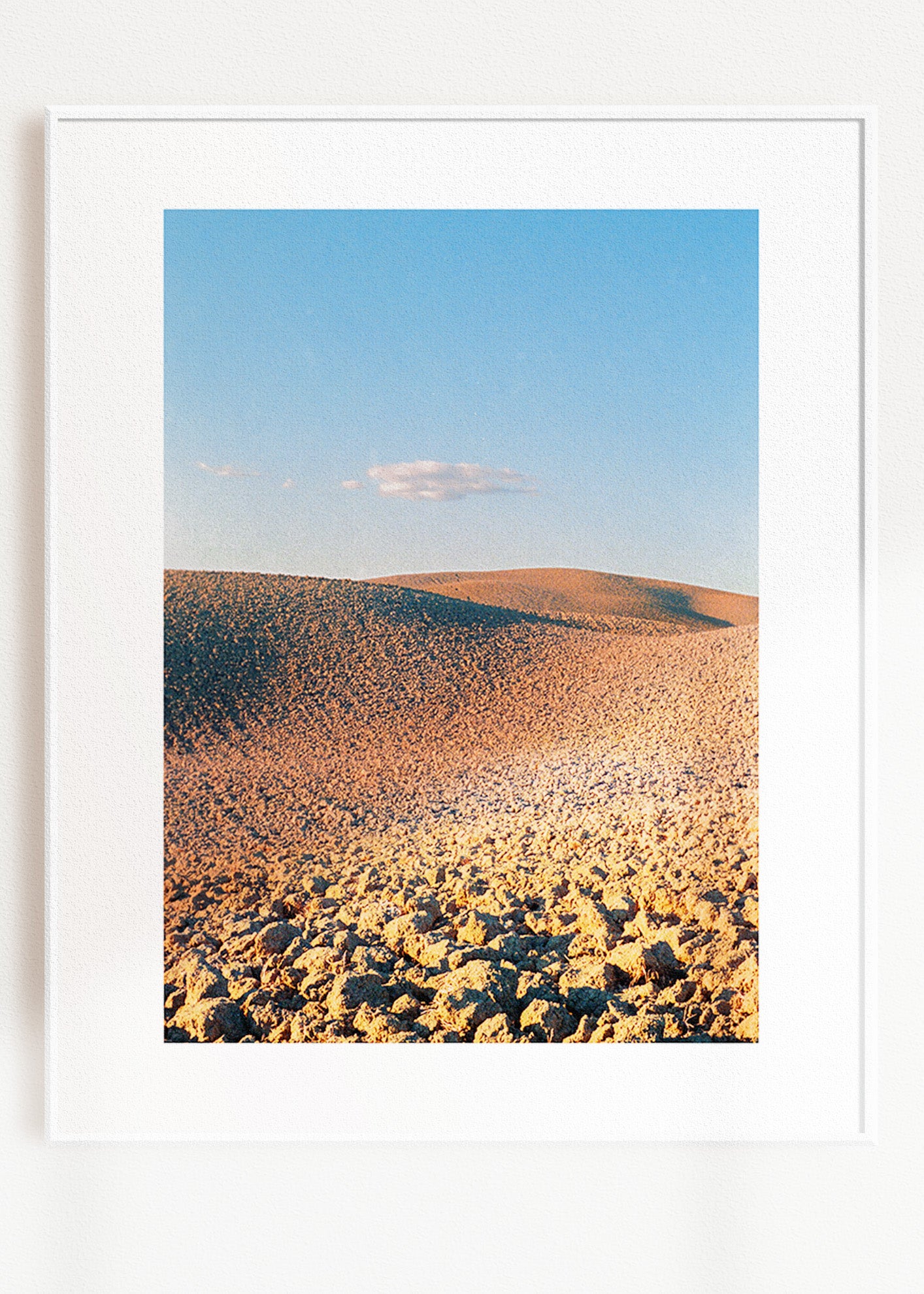 Gerahmter Kunstdruck "Crete Senesi"