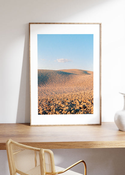 Gerahmter Kunstdruck "Crete Senesi"