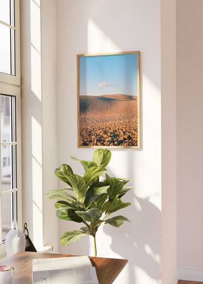 Gerahmter Kunstdruck "Crete Senesi"