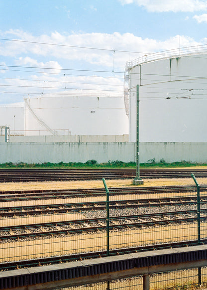 Gerahmter Kunstdruck "Industrielle Sachlichkeit"