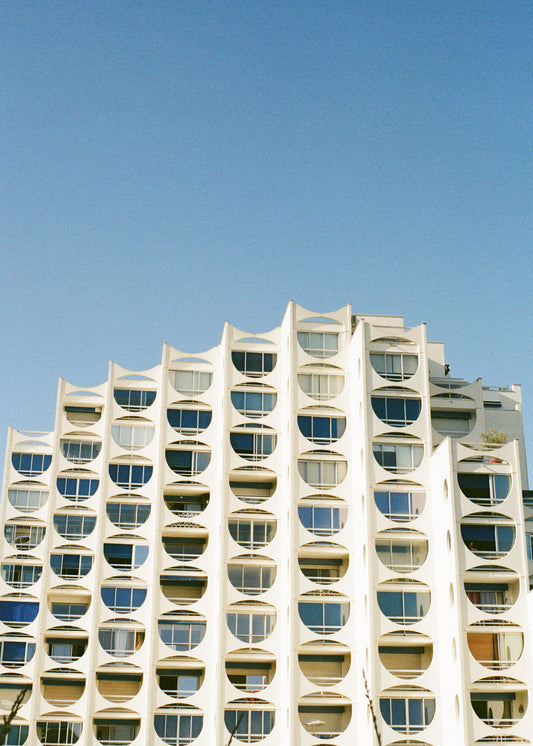 Gerahmter Kunstdruck "La Grande Motte 1"