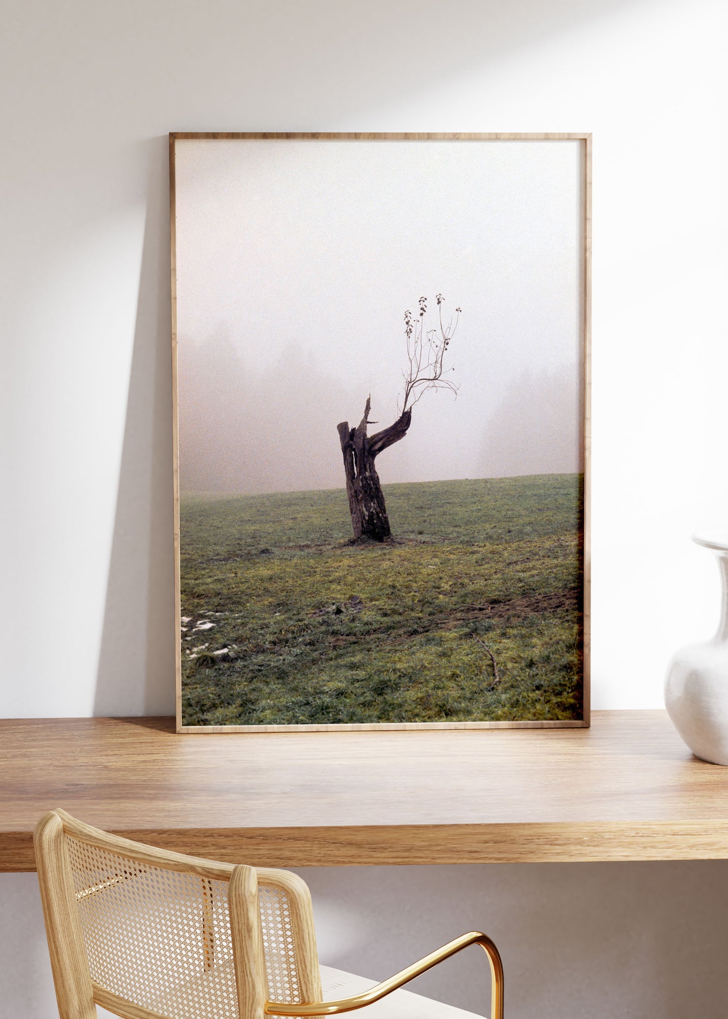 Gerahmter Kunstdruck "Baum"