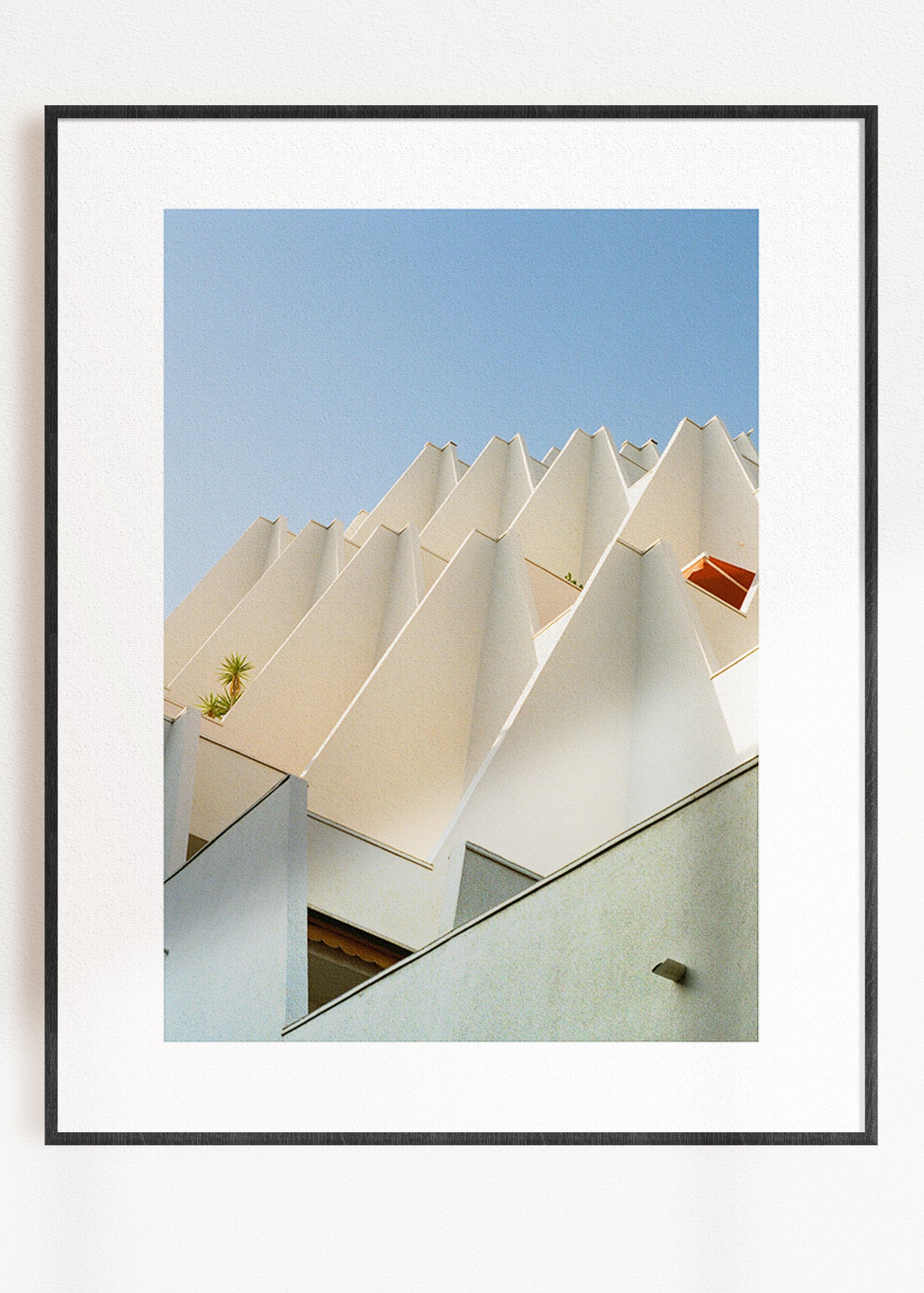 Gerahmter Kunstdruck "La Grande Motte 2"