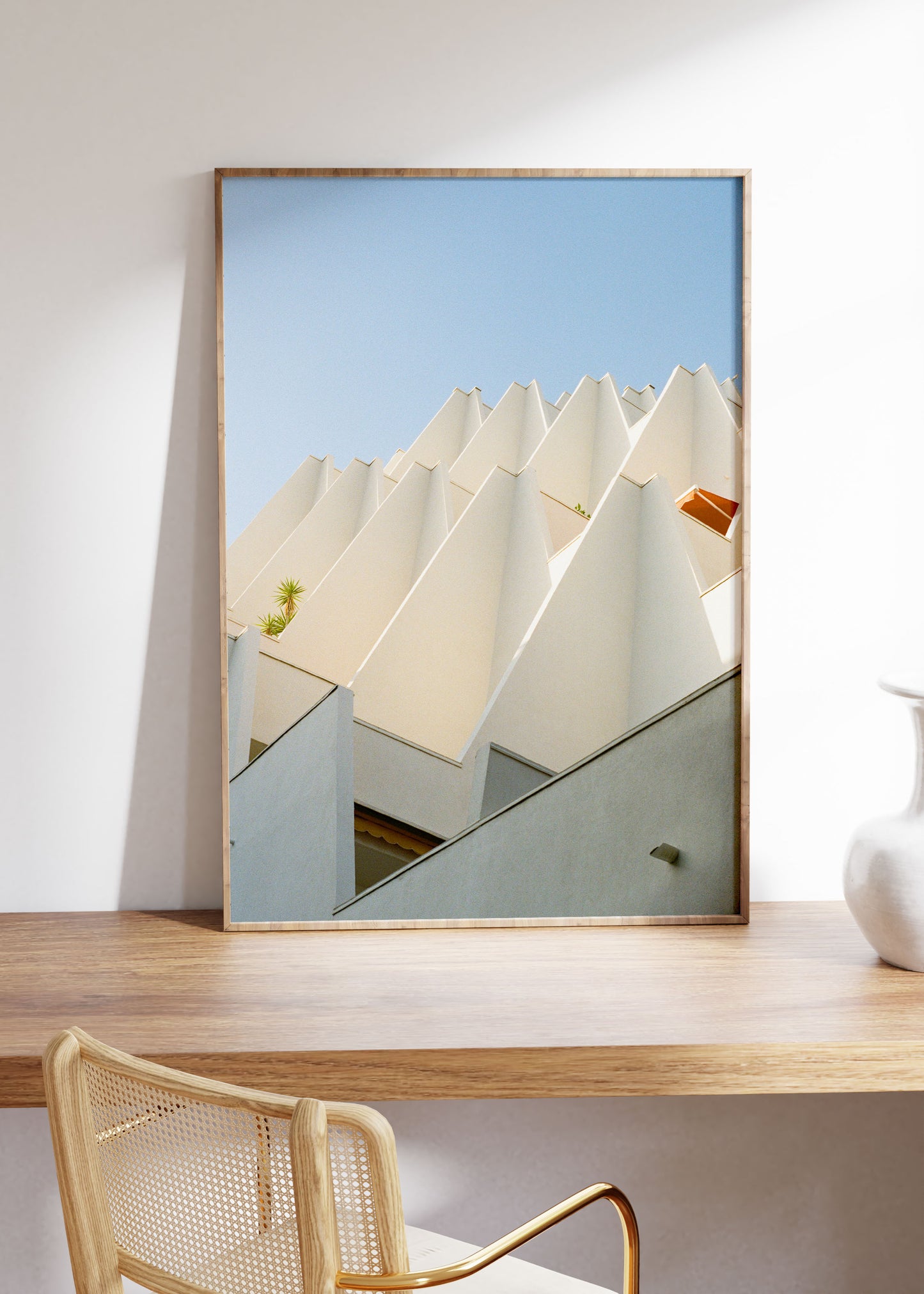 Gerahmter Kunstdruck "La Grande Motte 2"