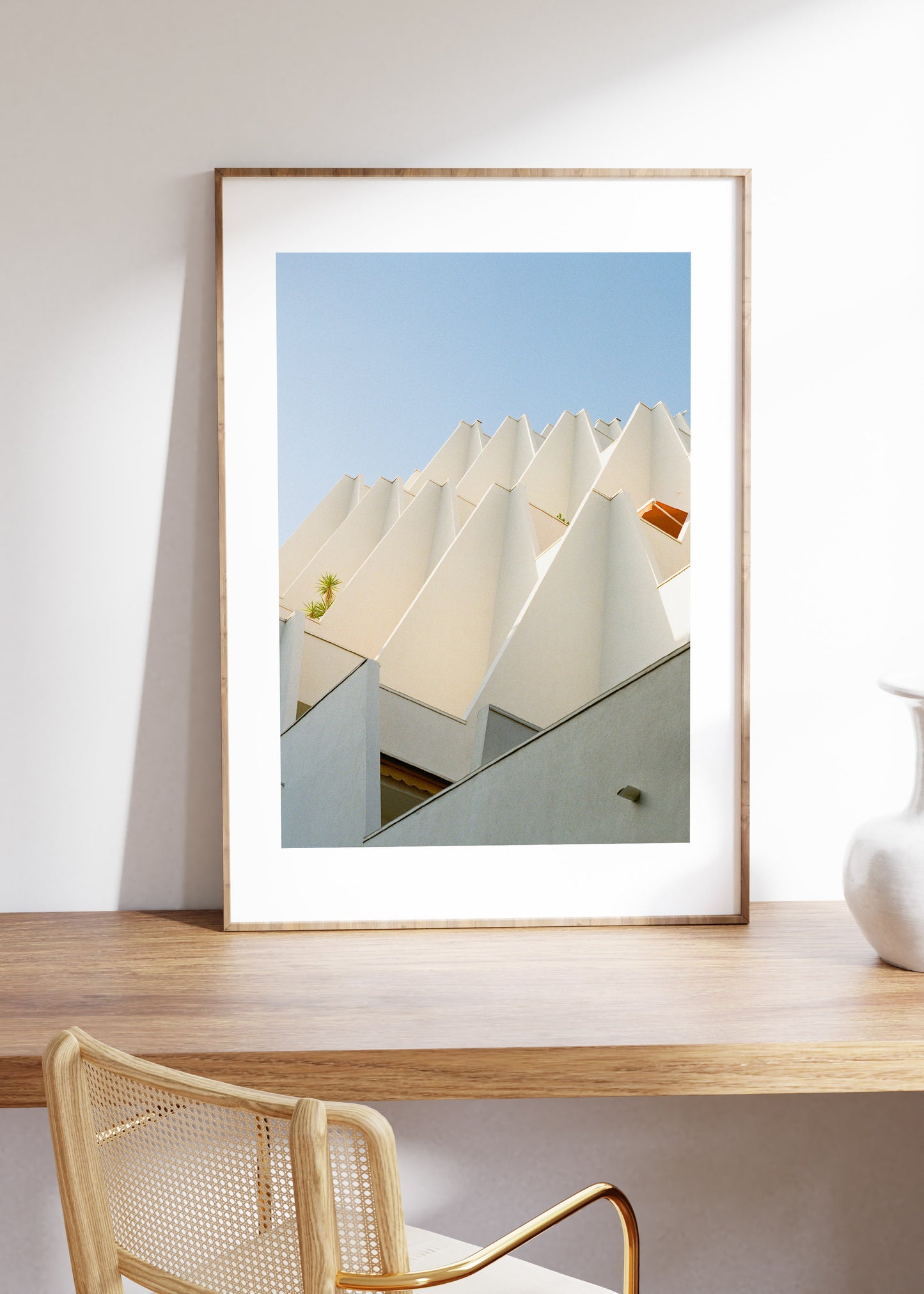 Gerahmter Kunstdruck "La Grande Motte 2"
