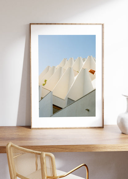 Gerahmter Kunstdruck "La Grande Motte 2"