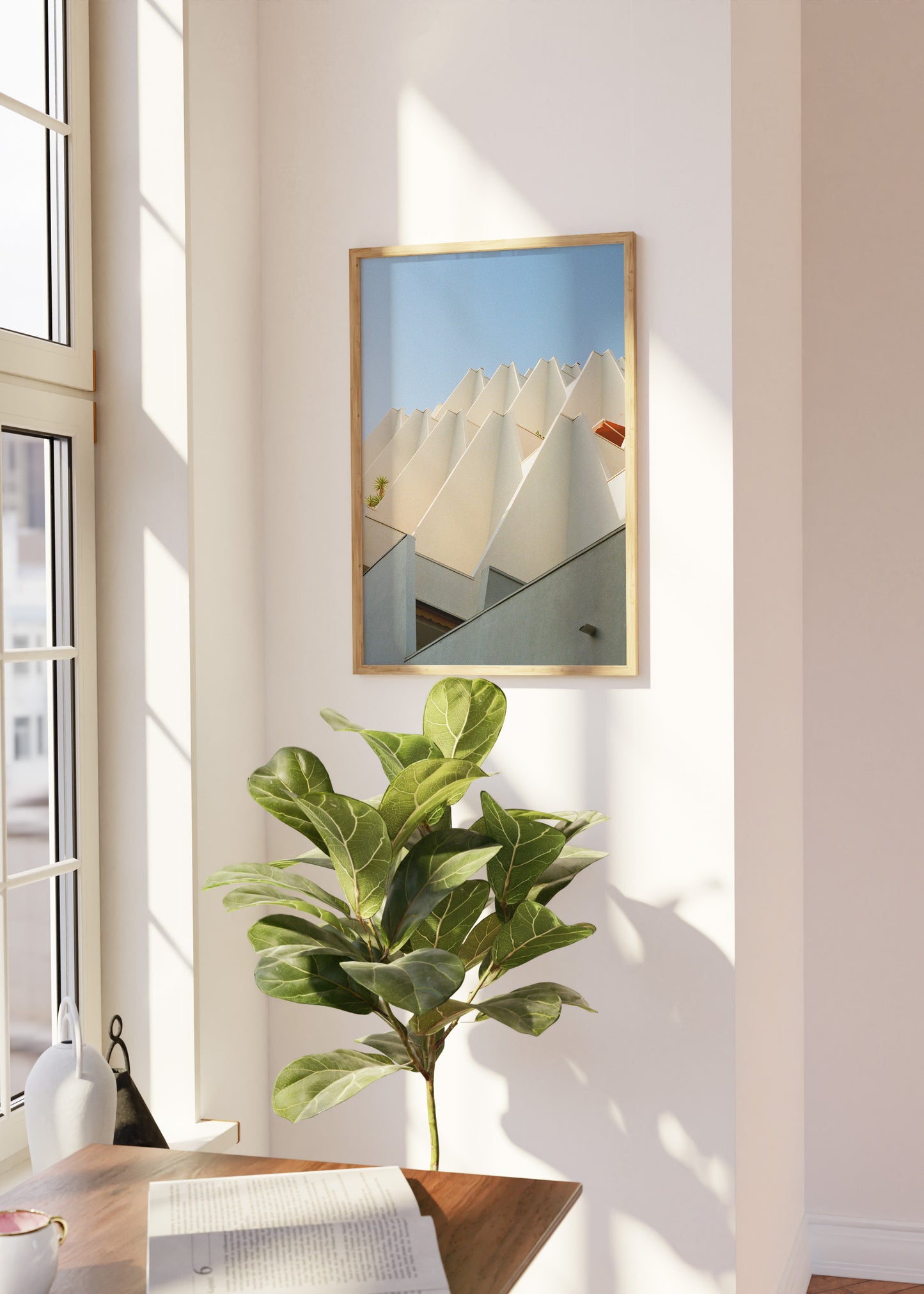 Gerahmter Kunstdruck "La Grande Motte 2"