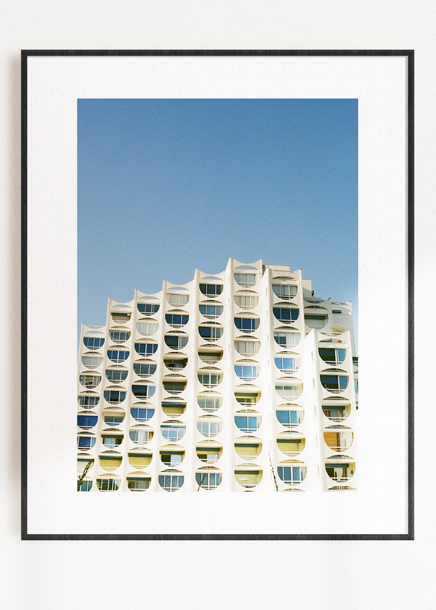 Gerahmter Kunstdruck "La Grande Motte 1"