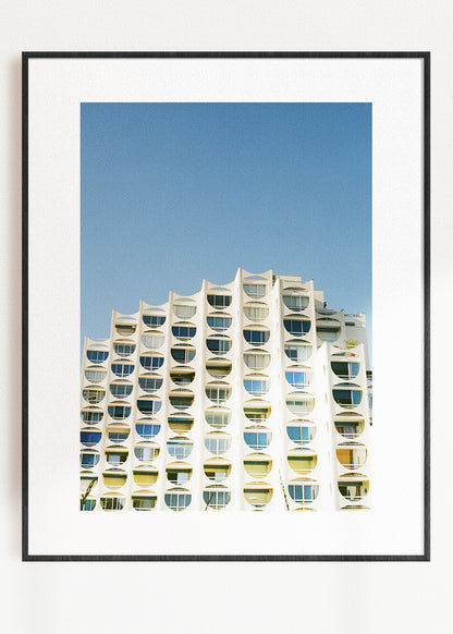 Gerahmter Kunstdruck "La Grande Motte 1"