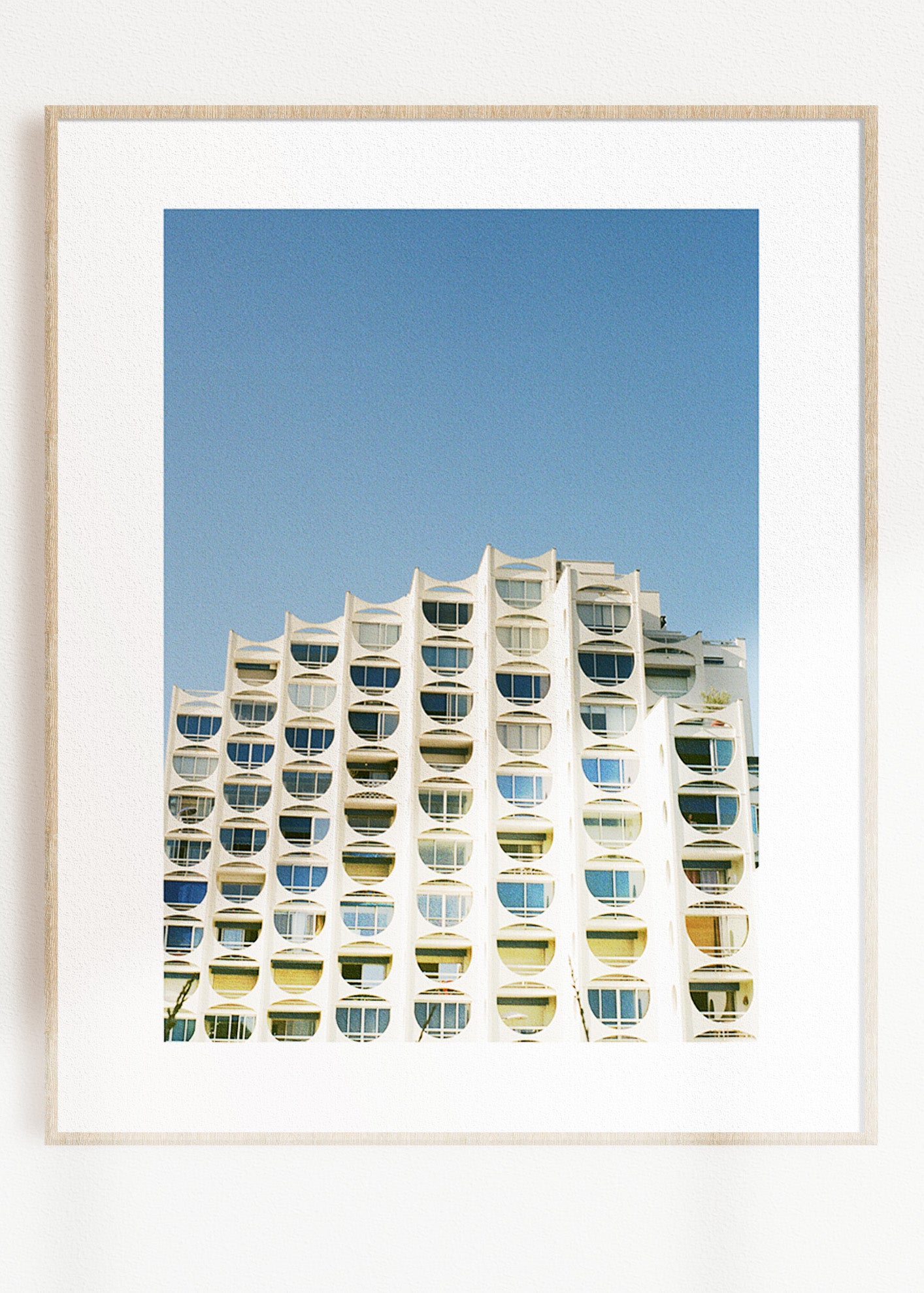 Gerahmter Kunstdruck "La Grande Motte 1"