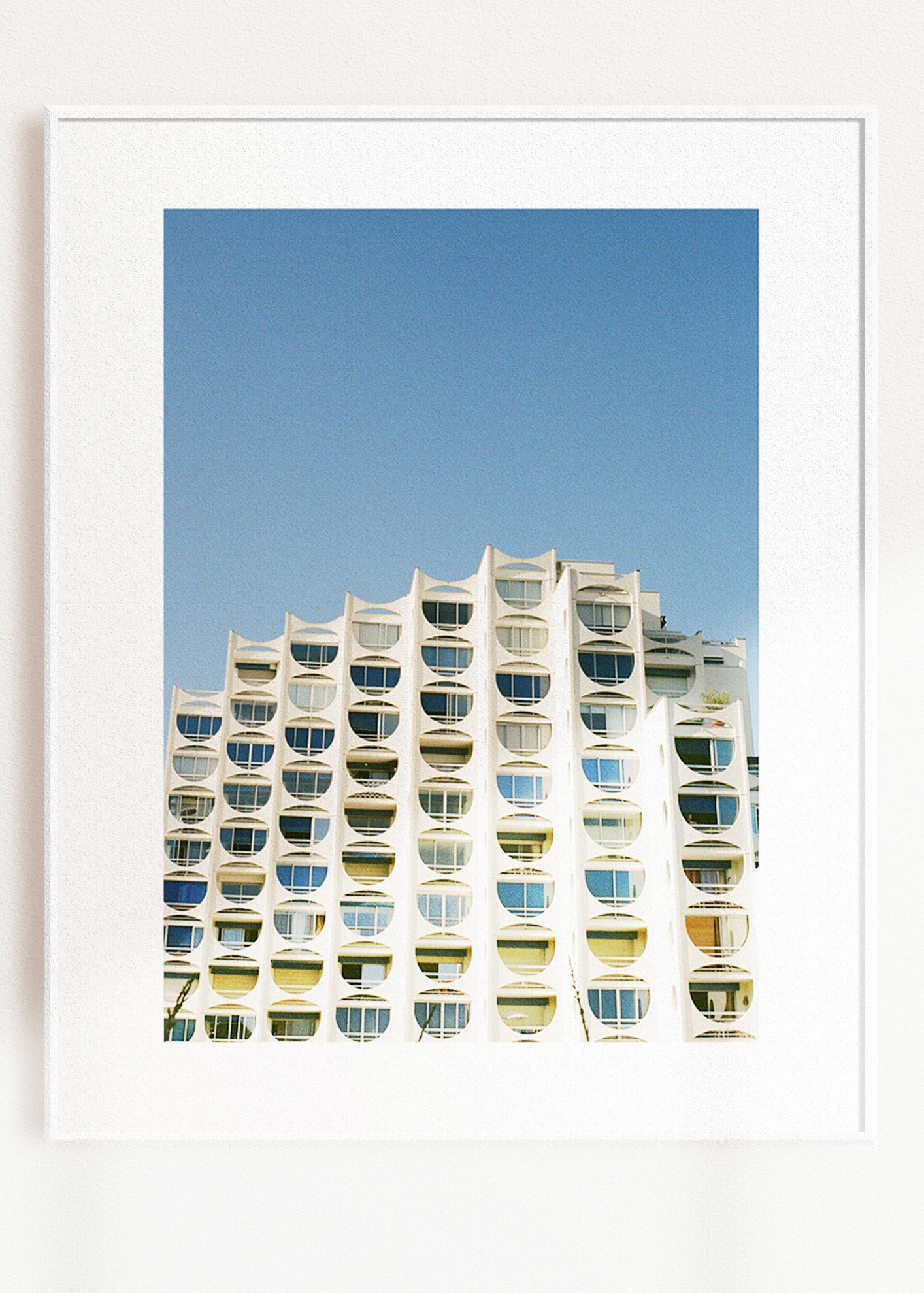 Gerahmter Kunstdruck "La Grande Motte 1"