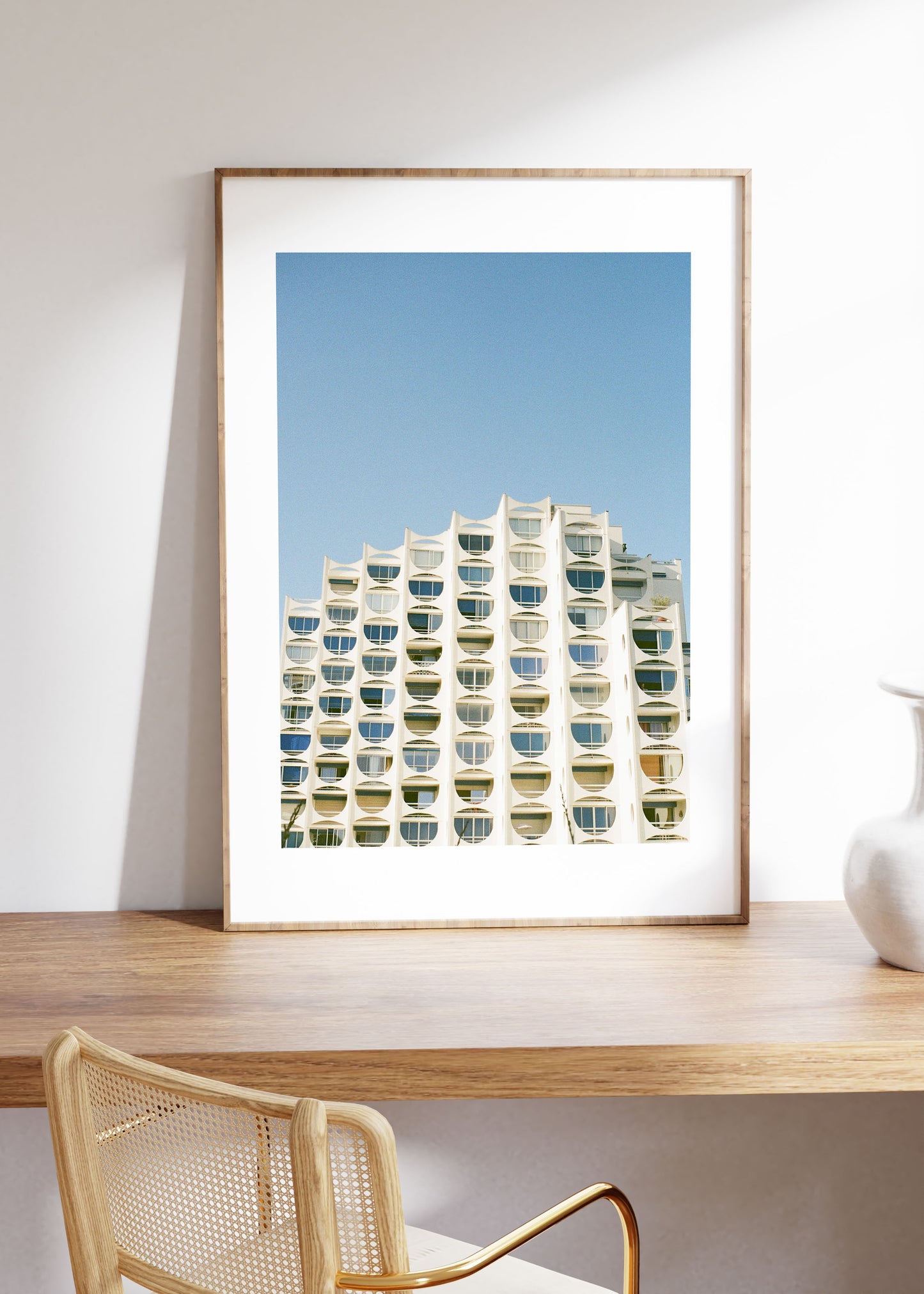 Gerahmter Kunstdruck "La Grande Motte 1"