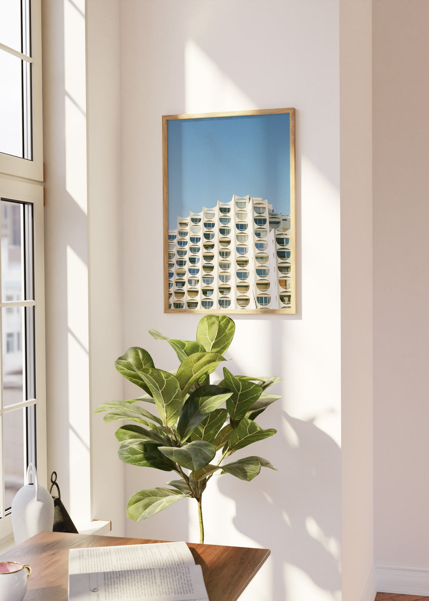 Gerahmter Kunstdruck "La Grande Motte 1"