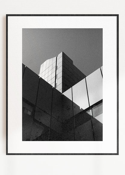 Gerahmter Kunstdruck "Stadthaus Bonn"