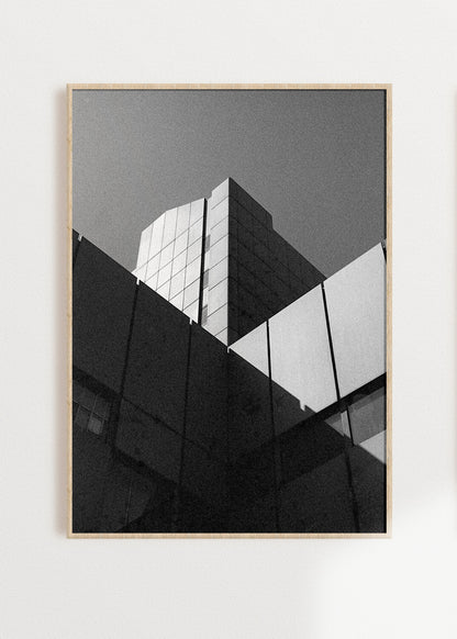 Gerahmter Kunstdruck "Stadthaus Bonn"