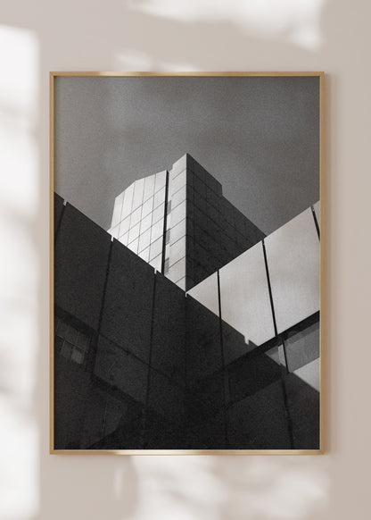 Gerahmter Kunstdruck "Stadthaus Bonn"