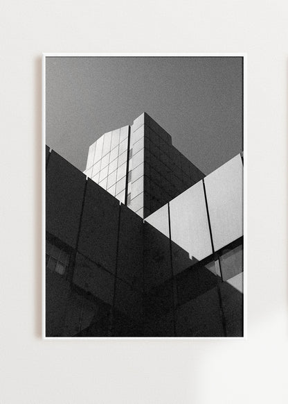 Gerahmter Kunstdruck "Stadthaus Bonn"
